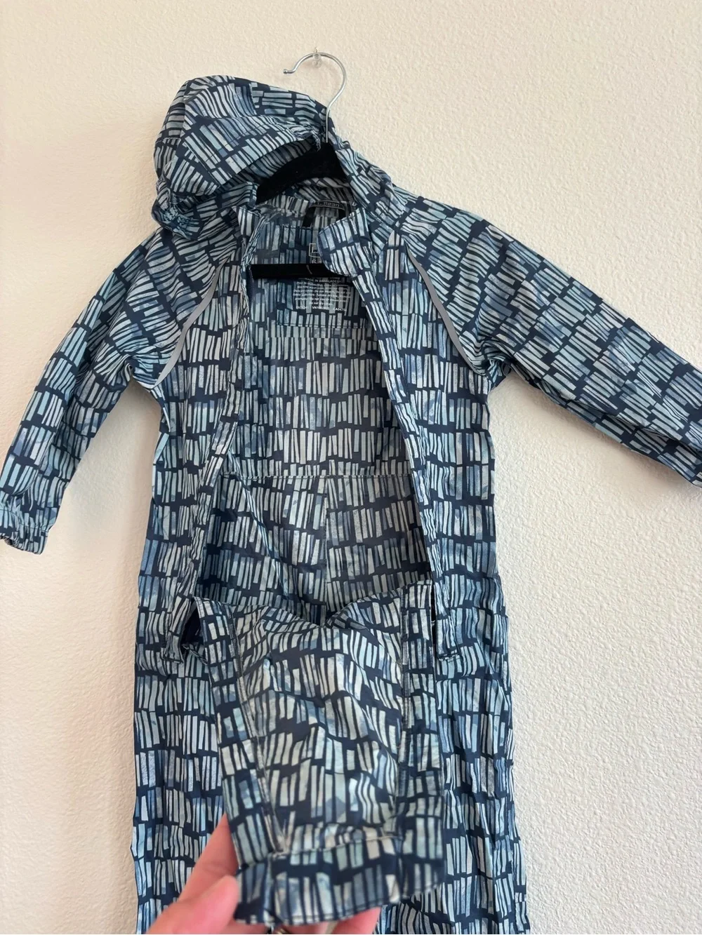 L.L.Bean toddler rain bunting suit 6-12 months